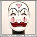 RESERVED GILA Clowngasm... Clown Themed Mannequin Head