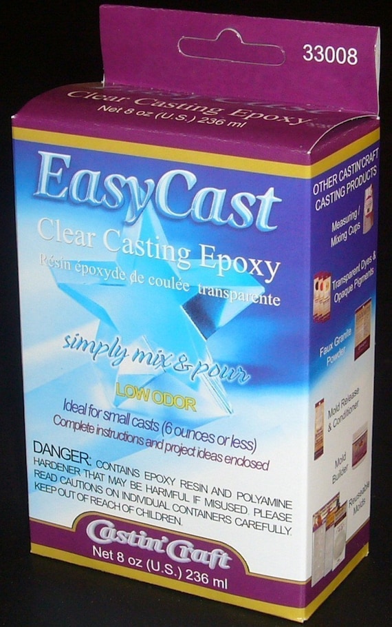 Castin'craft EasyCast clear casting epoxy resin 8 oz.