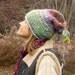 mellow meadow fairy - rustic soft handknit slouchy fairy hat