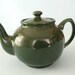 Teapot in Dark Green