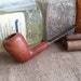 Vintage New Old Stock Briar Wood Tobacco Pipe M Schulte a Smoking Smokers Lounge Pipe