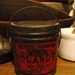 Old General Store Kettle Rendered Lard Tin Pail