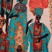 Timeless Treasures African Women Fabric Rare OOP (LAST YD)