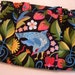 KNITTING BAG APRON - Made To Order - Jane Sassaman Early Birds Strawberry Serenade