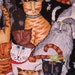 Cat Collage Debi Hron for Timeless Treasures Fabric 2007 Rare OOP (1 YD) (C31)