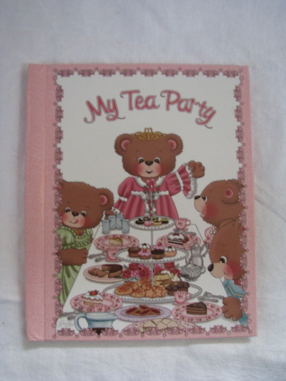 My Tea Party Personalized Children's Book