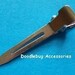 25 Single Prong Metal Alligator Hair Clips 45mm 1 3/4 Inch Length AND 25 No Slip Grips PLUS 3 Page Printed Instructions On Making Clippies