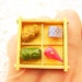 Japanese Food Ring Miniature Food Jewelry Sushi Ring