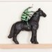 Framed Beetle Riding a Horse Framed Insect Art Diorama