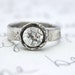 reserved for S . a custom 5mm herkimer diamond engagement ring in this style by peacesofindigo
