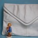 LARGE VINTAGE JOAN HARPER CLUTCH
