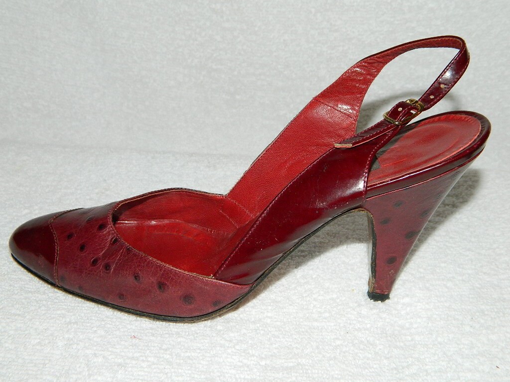 crocodile slingbacks