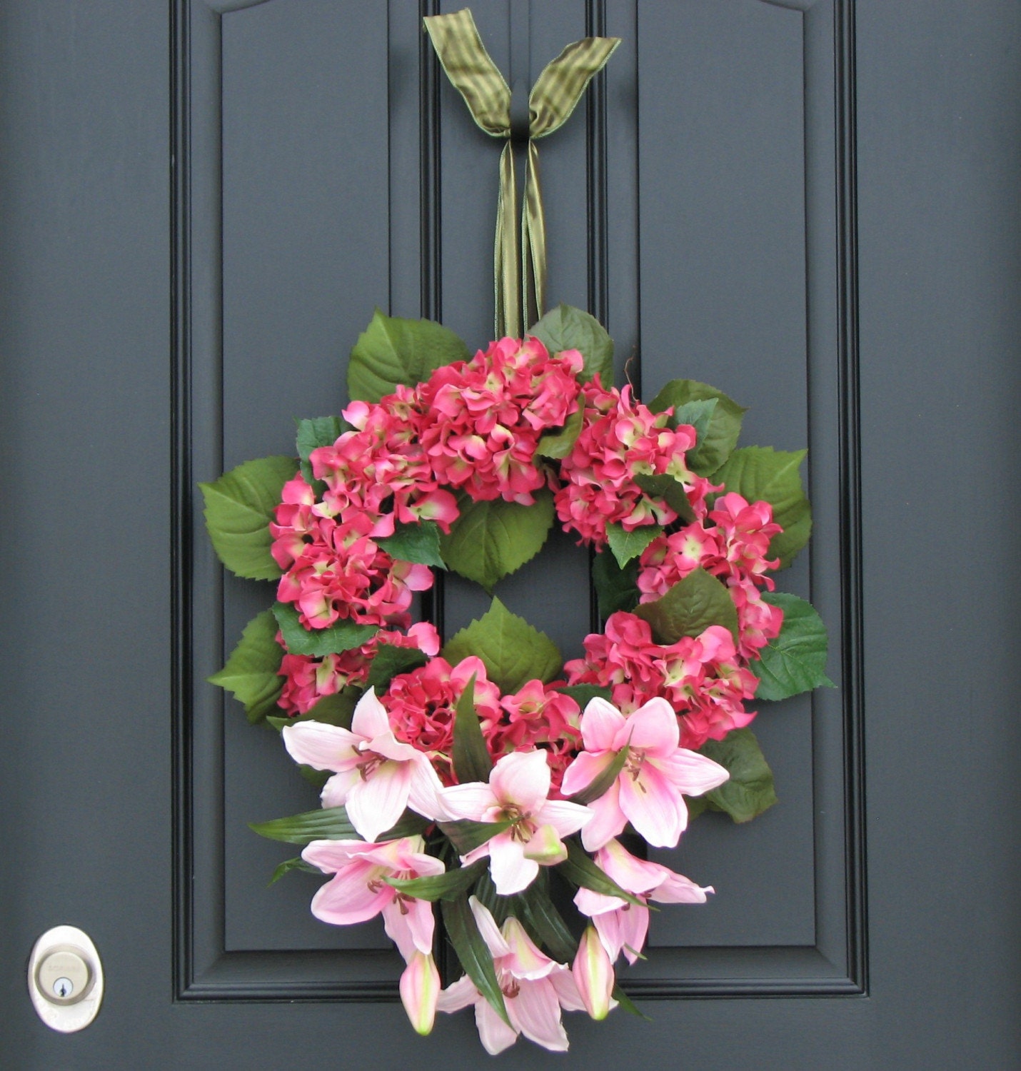 Easter Lily Wreath