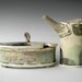 RESERVED FOR HEATHER -Hand Built Cream and Sugar Set