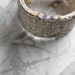 Fiber Art Cuff--in handwoven silk and linen.