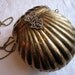 Absolutley Fabulous VIntage Brass Shell Evening Bag