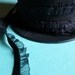 5 yds. Black Ruffled Organza on Elastic for Altered Couture, Sewing, Garters