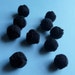 10 Buttons Chinese Cord in Black for Jewelry or Costume Desig