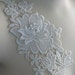 Venice Lace Dimensional Flower Applique in Cream IA 722