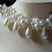 REMNANT 26" Pearl Fringe Trim for Bridal, Costume or Jewelry Design
