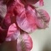 SALE Vintage German Millinery Leaves in Pink and Brown Ombre for Headbands, Scrapbooking, Floral Supply, Bridal, Hats, Fascinators