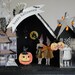 SALE ...Vintage Style Halloween Putz House
