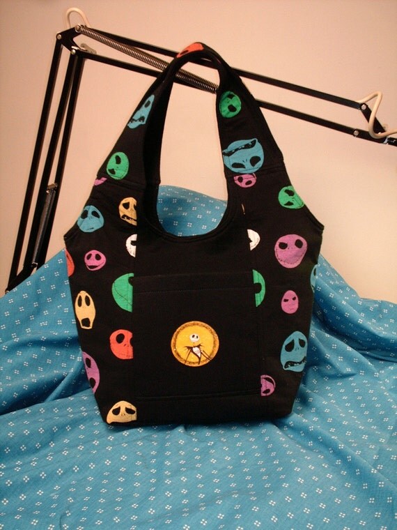 Handmade Nightmare Before Christmas Purse/Tote