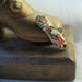Little Micro Mosaic Shoe from Italy for Repurposing