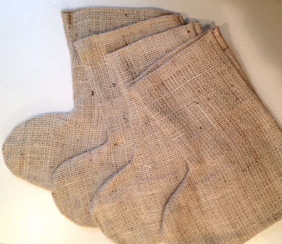 6 plain burlap stockings to decorate by itssovintage on etsy 6 plain burlap stockings to decorate by itssovintage on etsy