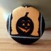 Clearance - Halloween Pin - Pumpkin Jack O Lantern Button by Vegancraftastic