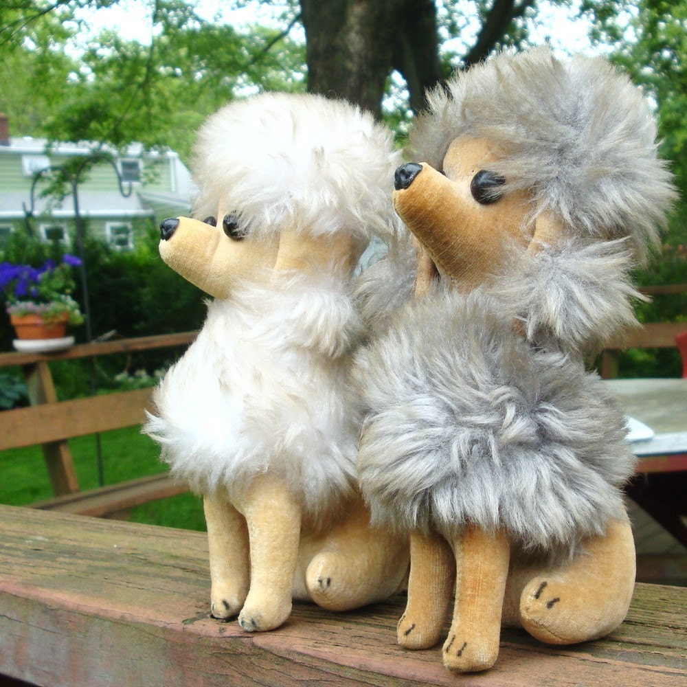 stuffed animals poodles