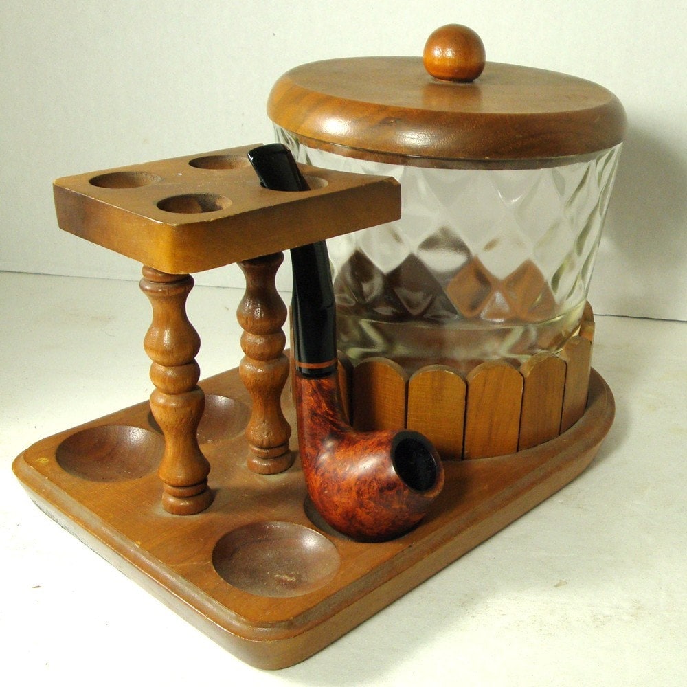 sale-pipe-stand-tobacco-humidor-pipe-holder-maple-wood