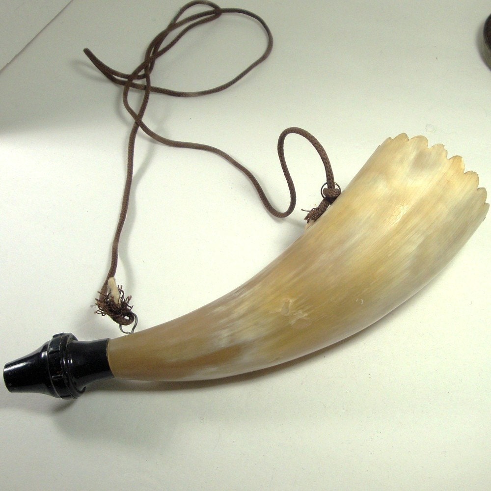 Vintage Hunting Horn Instrument Blow It For The Foxes n The