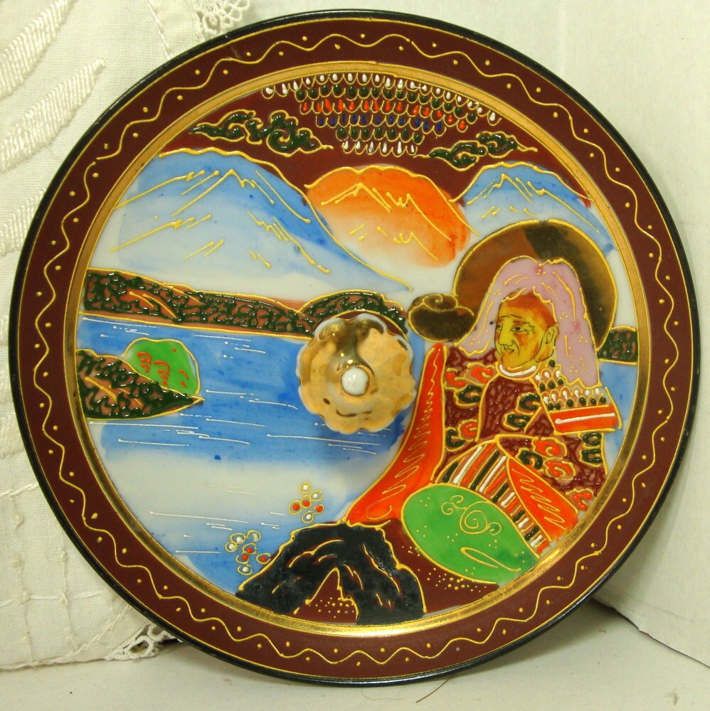 Japanese Serving Tray Petit Four Dish Tashiro by VintageStarrBeads