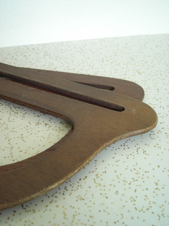 Vintage Wooden Purse Handles