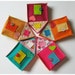 Natural waldorf toy - Sweet little travelling family house - PINK -