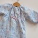 Doll clothes - Nightgown 15'' waldorf doll- FeeVertelaine