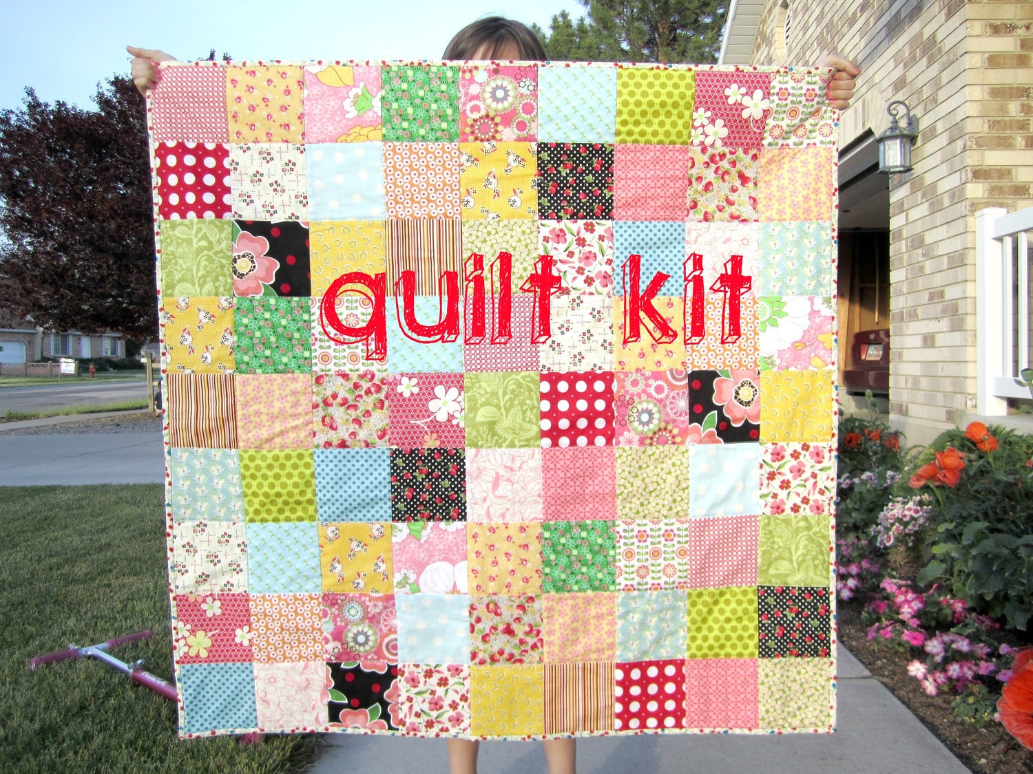 Heirloom Quilt Kit No. 2 premade binding included