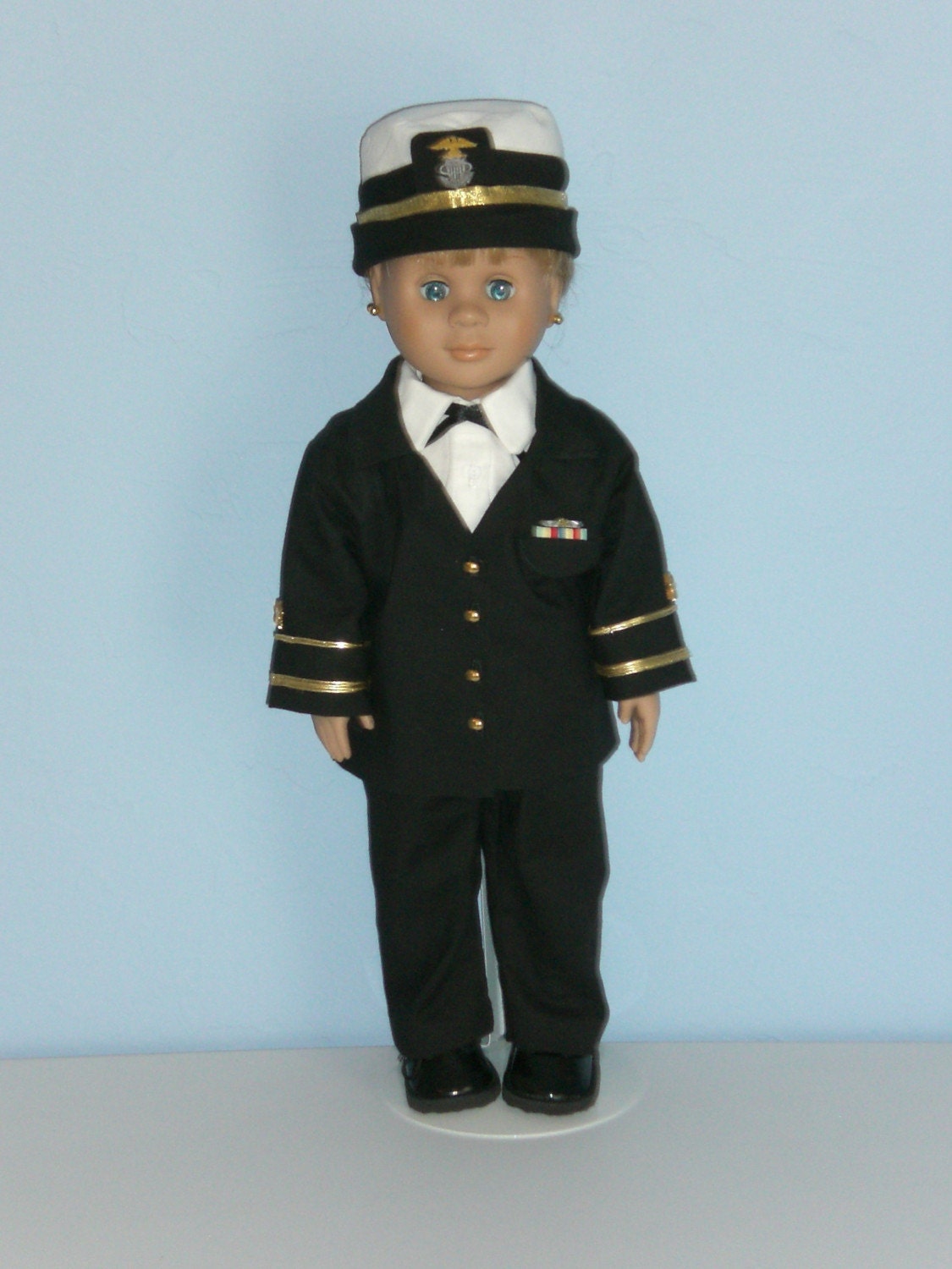 Service Uniform for 18 in Doll