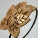 Headband, Golden leaves of love