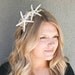 ON SALE-beach wedding starfish headband