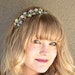 SALE-flower ribbon headband for adults and teens