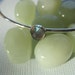 CLeAraNcE SaLE Labradorite Moonstone and Sterling Silver Cuff Bracelet