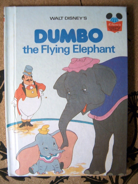 Dumbo The Flying Elephant Vintage Book