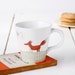 Fox & Rabbit Tapered Mug