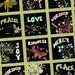 Faith, Hope and Love / Christian Phrases - 1x1 Inch Square Tiles Digital JPG Collage Sheet