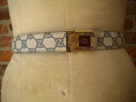 Gucci/Louis Vuitton reversible fake belt. by erintempleton on Etsy