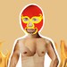 The Luchador masked wrestling 2D action figure paper doll magnetic