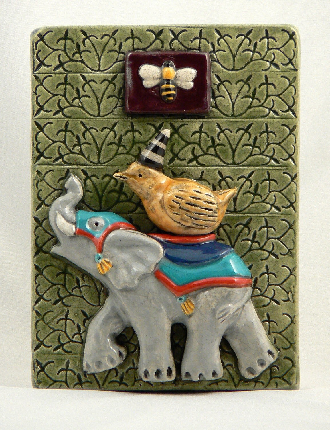 magna tile elephant