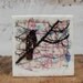 Gone to TEXAS - Original Encaustic Mini Map Painting